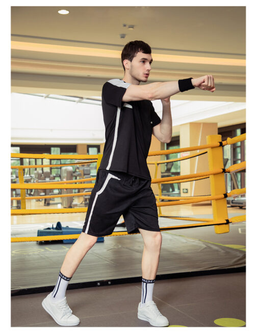 Tracksuit Sets Sports T-Shirts and Shorts Jogging Suit