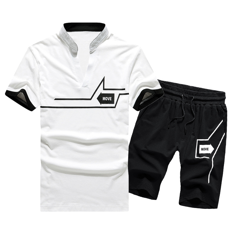 Tracksuit Sets T-Shirts and Shorts Jogging Suit - Anrgo.com