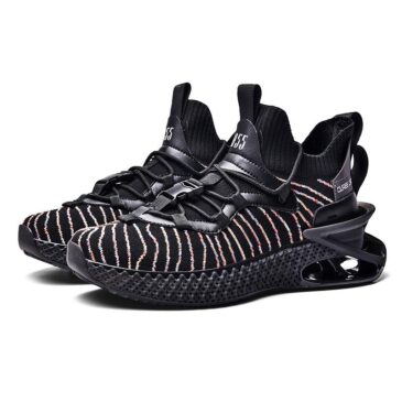 VORTEX Zebra Stride Sneakers