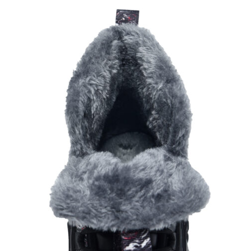 ANRGO SOP Trend Fur Winter Snow Sneakers